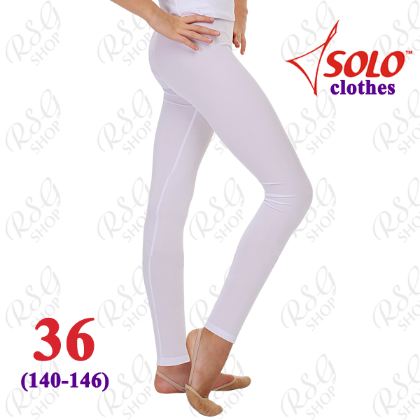 Footless Leggings Solo s. 36 (140-146) Cotton White FD700.106-36
