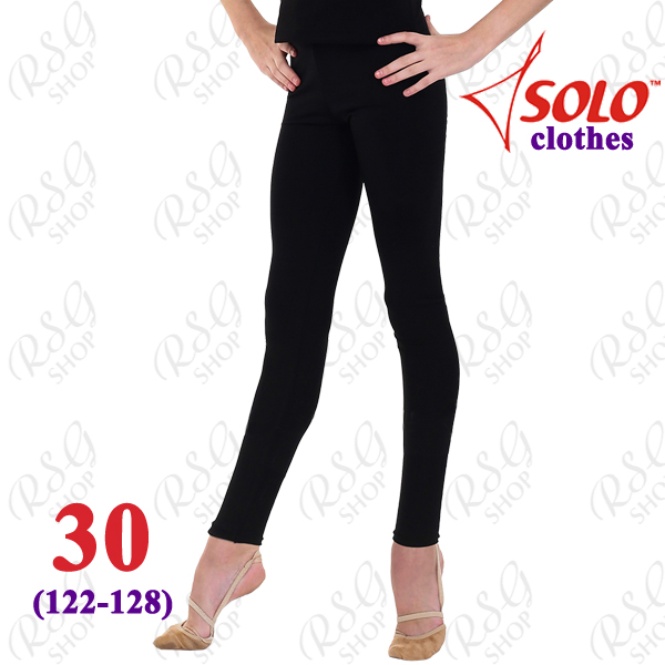 Leggings Solo FD700 s. 30 (122-128) Cotton Black FD700.107-30