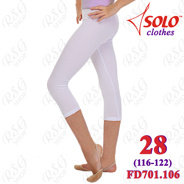 Leggings 7/8 Solo s. 28 (116-122) Cotton White FD701.106-28