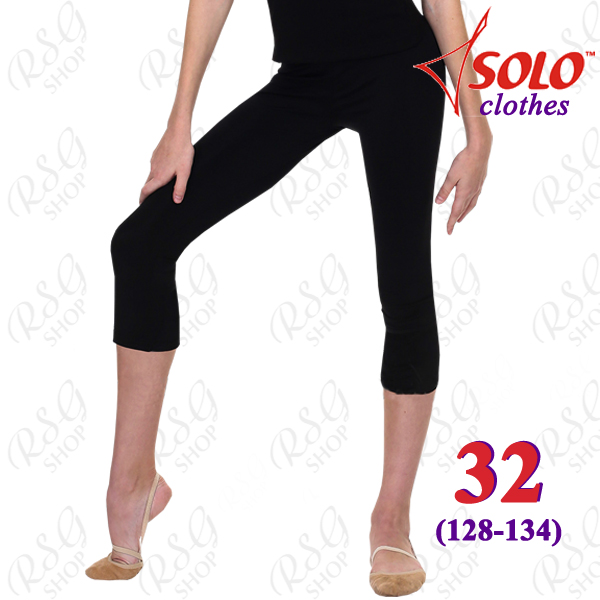 Leggings 7/8 Solo s. 32 (128-134) Cotton Black FD701.107-32