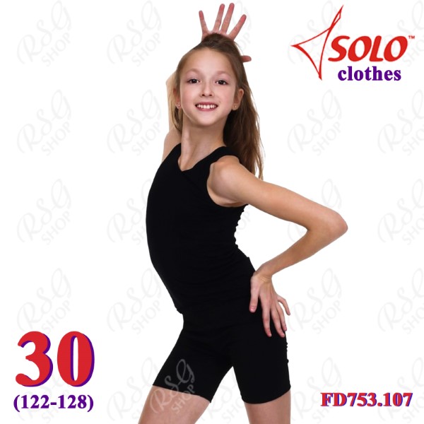 Kurzhose Solo s. 30 (122-128) Cotton Black FD753.107-30