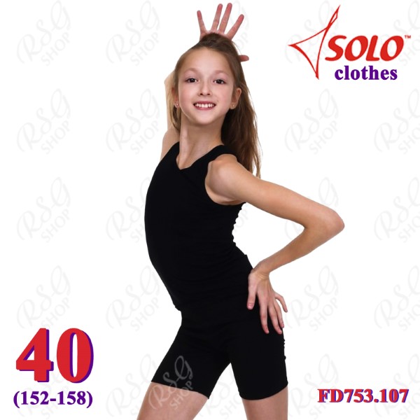 Kurzhose Solo s. 40 (152-158) Cotton Black FD753.107-40