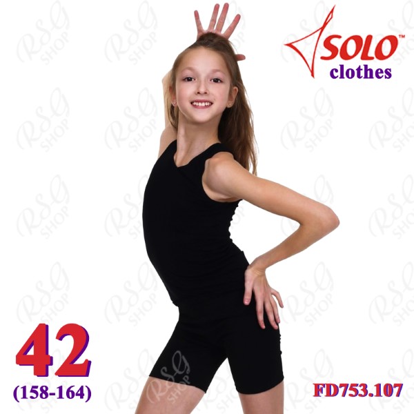 Kurzhose Solo s. 42 (158-164) Cotton Black FD753.107-42