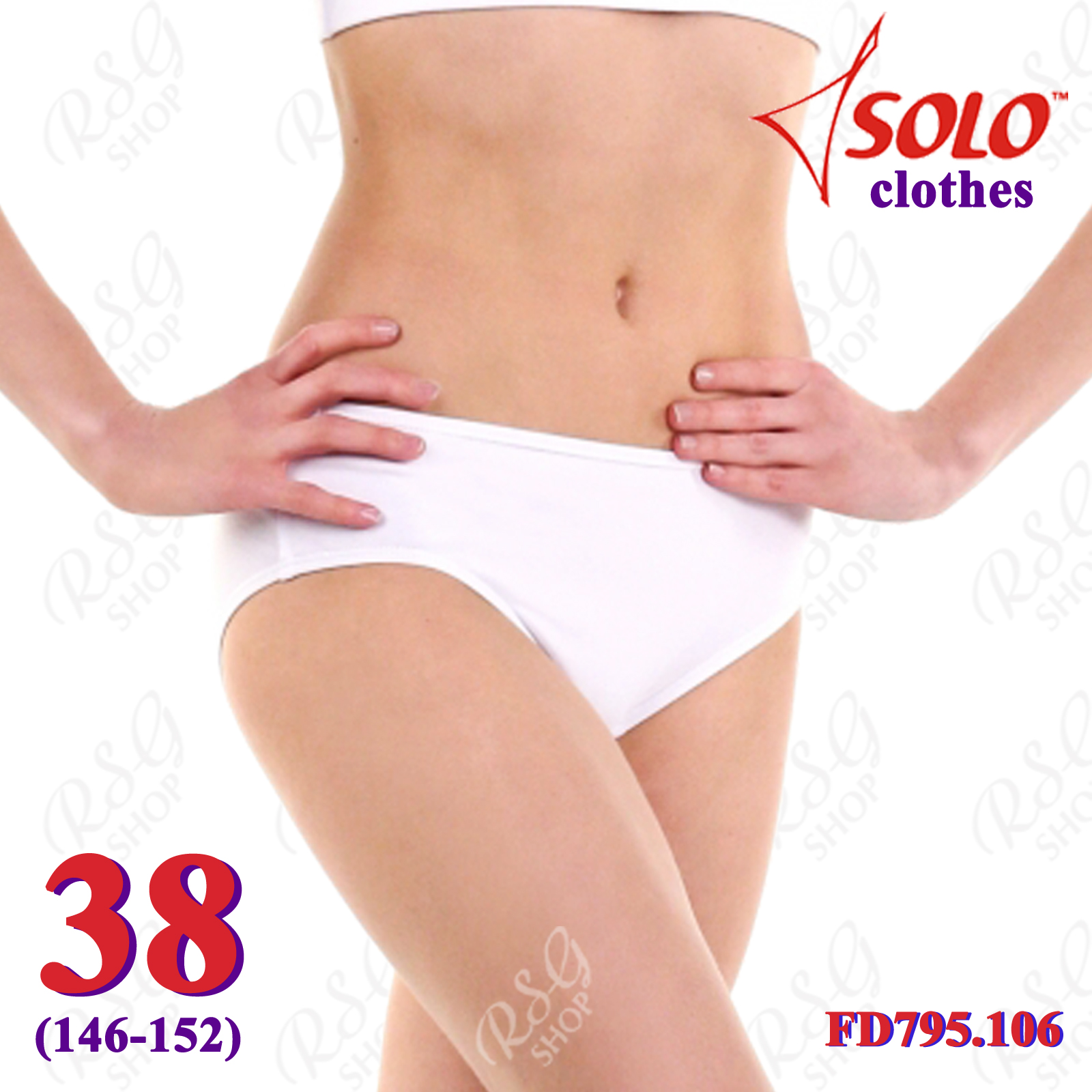 Sport Kurzhose Solo s. 38 (146-152) Cotton White FD795.106-38 Sport Kurzhose Solo s. 38 (146-152) Cotton White FD795.106-38