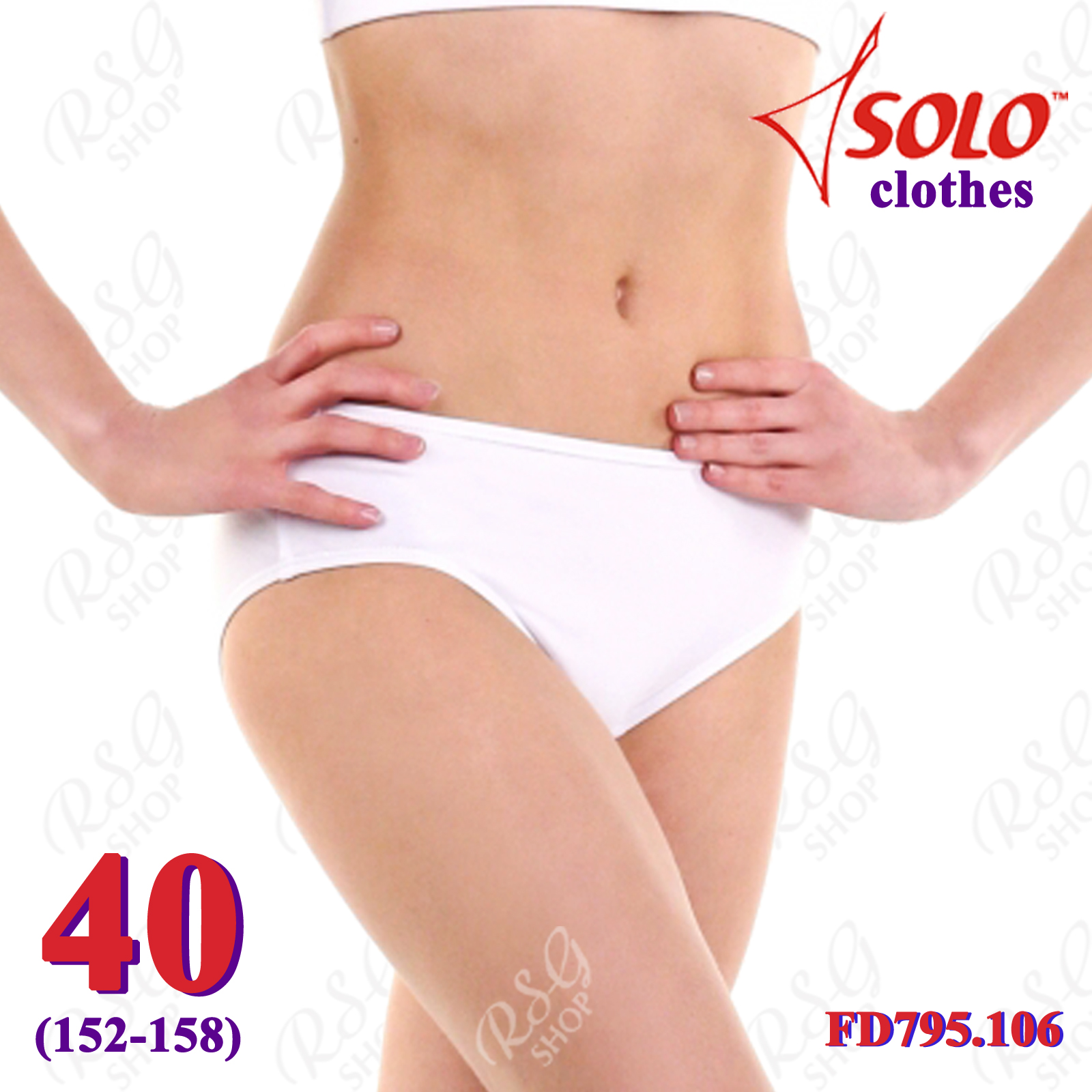 Sport Kurzhose Solo s. 40 (152-158) Cotton White FD795.106-40 Sport Kurzhose Solo s. 40 (152-158) Cotton White FD795.106-40
