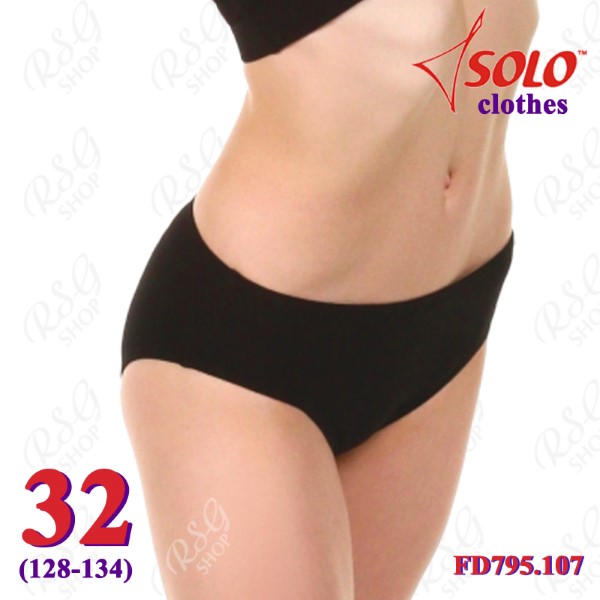 Sport Briefs Solo s. 32 (128-134) Cotton Black FD795.107-32