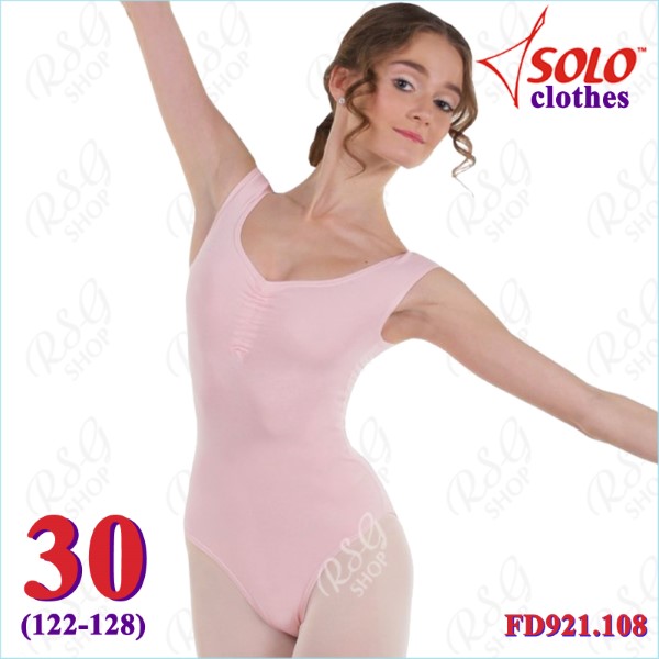 V-neck Leotard Solo s. 30 (122-128) Cotton col. Pink FD921.108-30