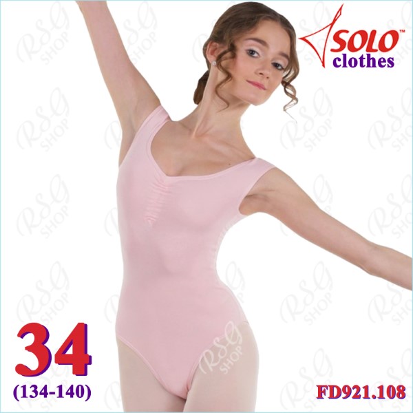 V-neck Leotard Solo s. 34 (134-140) Cotton col. Pink FD921.108-34