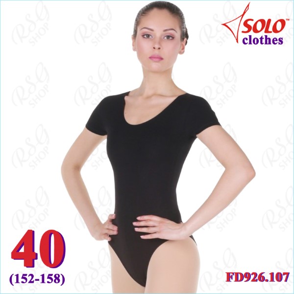 Tank Leotard Solo s. 40 (152-158) Cotton col. Black FD926.107-40