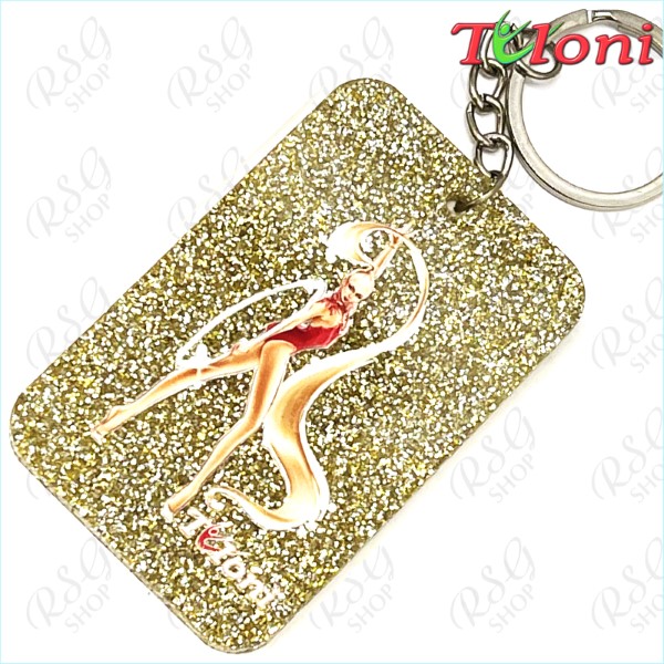Anhänger Tuloni mod. Ponytail col. Gold motive Hoop Art. NK-FFK-GD04