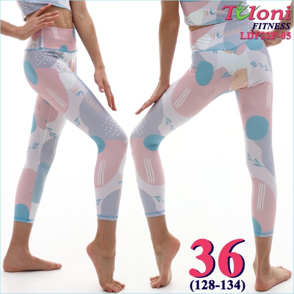 Leggings 7/8 Tuloni Fitness des. Spike s. 36 col. LIBUxLP Art. LDF22P-05-36