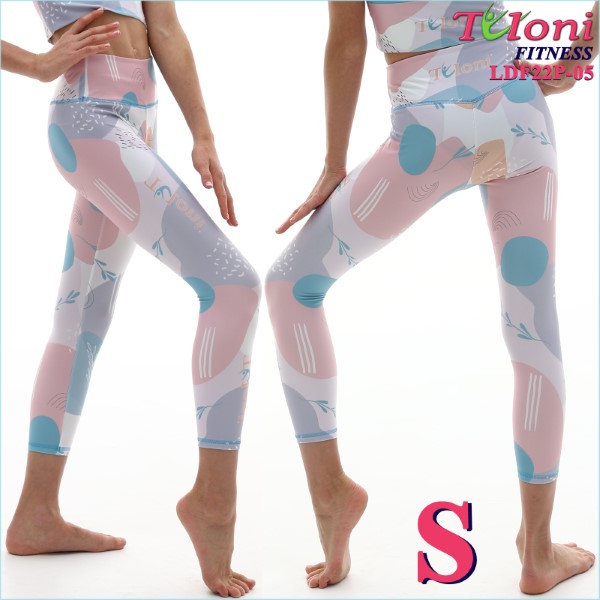 Леггинсы 7/8 Tuloni Fitness des. Spike s. S col. LIBUxLP Art. LDF22P-05-S