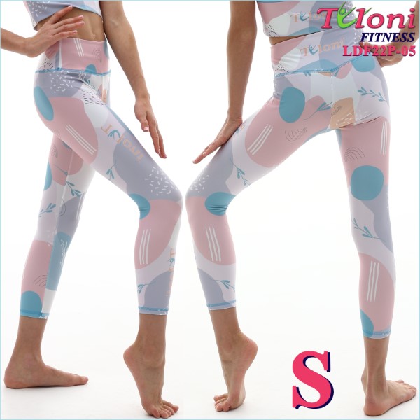 Leggings 7/8 Tuloni Fitness des. Spike Gr. S col. LIBUxLP Art. LDF22P-05-S