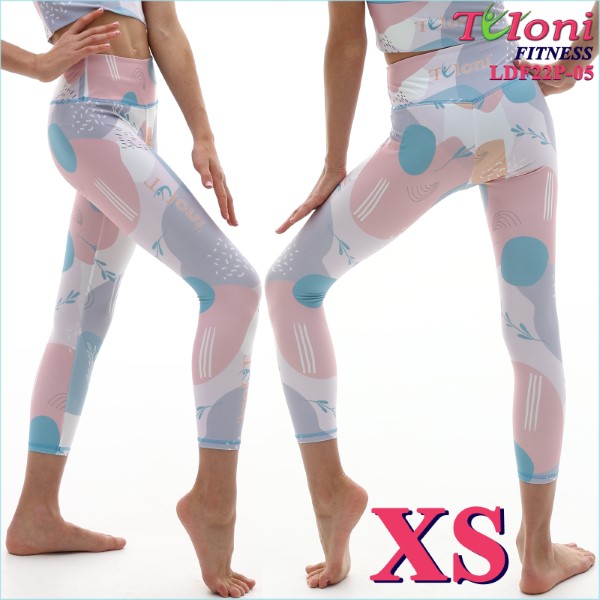 Леггинсы 7/8 Tuloni Fitness des. Spike s. XS col. LIBUxLP Art. LDF22P-05-XS