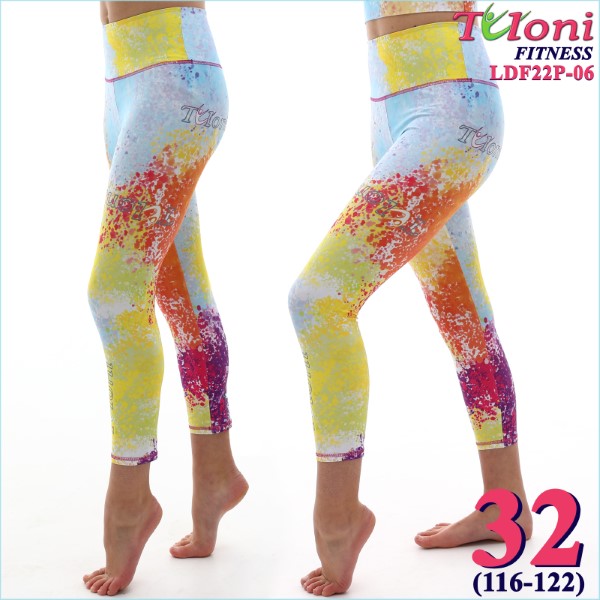 Leggings 7/8 Tuloni Fitness des. Blot Gr. 32 col. LIBUxRxY Art. LDF22P-06-32