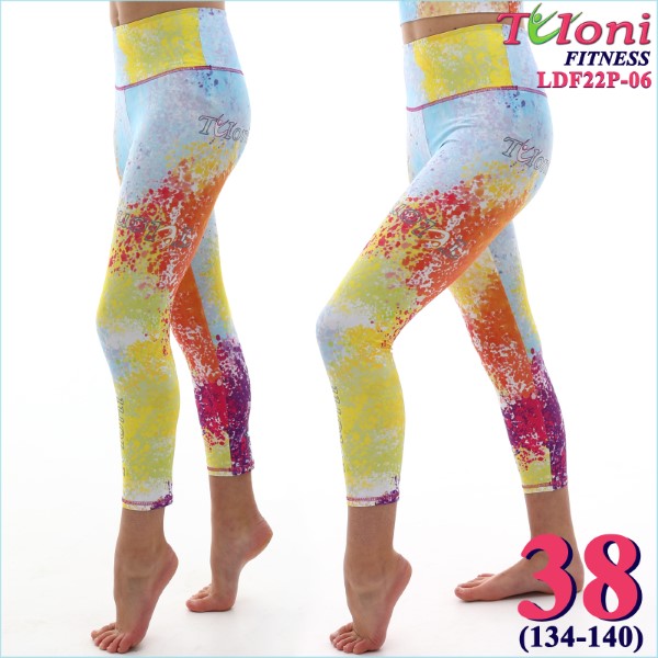 Leggings 7/8 Tuloni Fitness des. Blot Gr. 38 col. LIBUxRxY Art. LDF22P-06-38