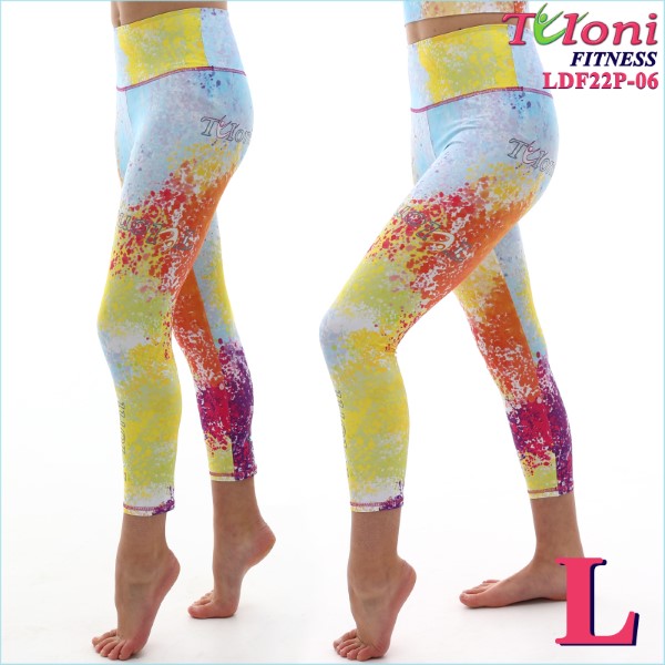 Leggings 7/8 Tuloni Fitness des. Blot Gr. L col. LIBUxRxY Art. LDF22P-06-L