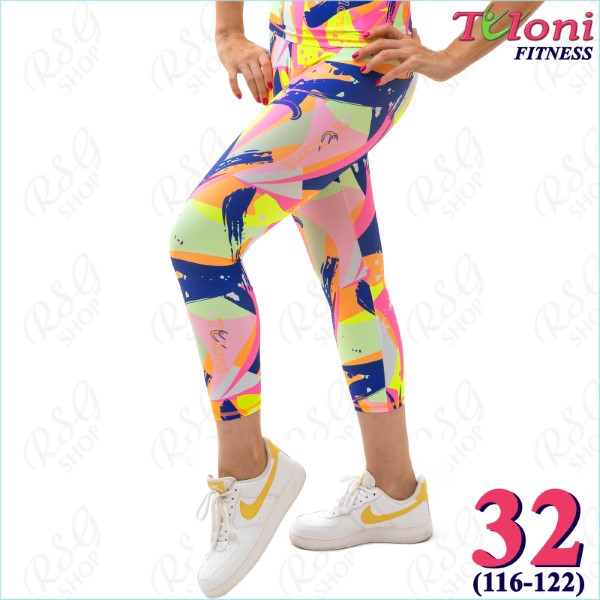 Leggings 7/8 Tuloni Fitness des. Versace Gr. 32 col. PPxFUxY Art. LDF22P-11-32