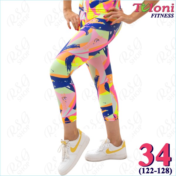 Leggings 7/8 Tuloni Fitness des. Versace Gr. 34 col. PPxFUxY Art. LDF22P-11-34