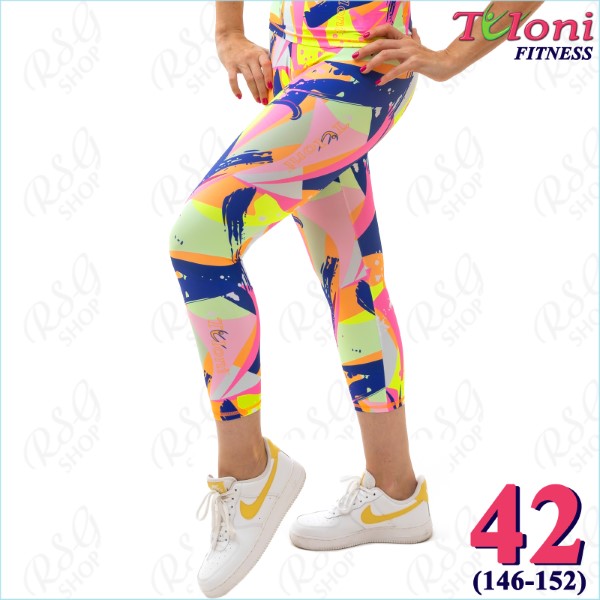 Leggings 7/8 Tuloni Fitness des. Versace Gr. 42 col. PPxFUxY Art. LDF22P-11-42