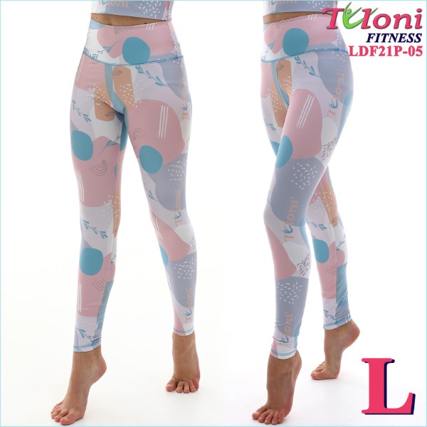 Leggings Tuloni Fitness des. Spike s. L col. LIBUxLP Art. LDF21P-05-L