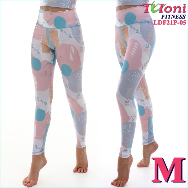 Footless Leggings Tuloni Fitness des. Spike s. M col. LIBUxLP Art. LDF21P-05-M