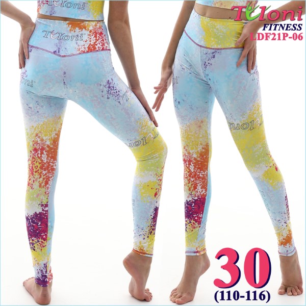 Leggings Tuloni Fitness des. Blot s. 30 col. LIBUxRxY Art. LDF21P-06-30