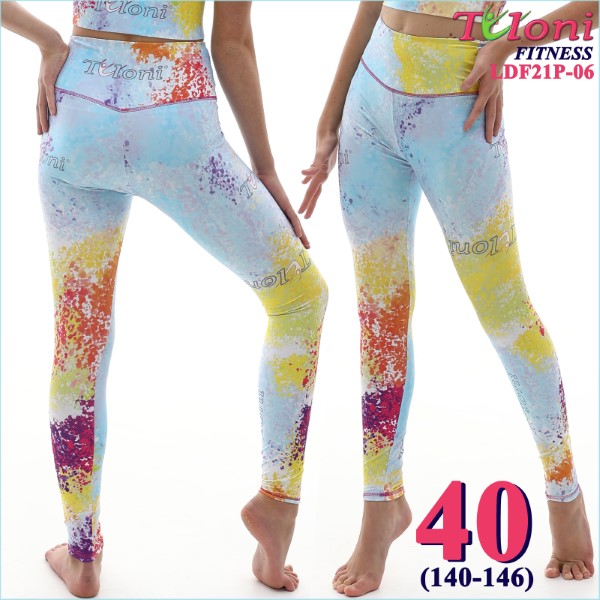 Leggings Tuloni Fitness des. Blot s. 40 col. LIBUxRxY Art. LDF21P-06-40