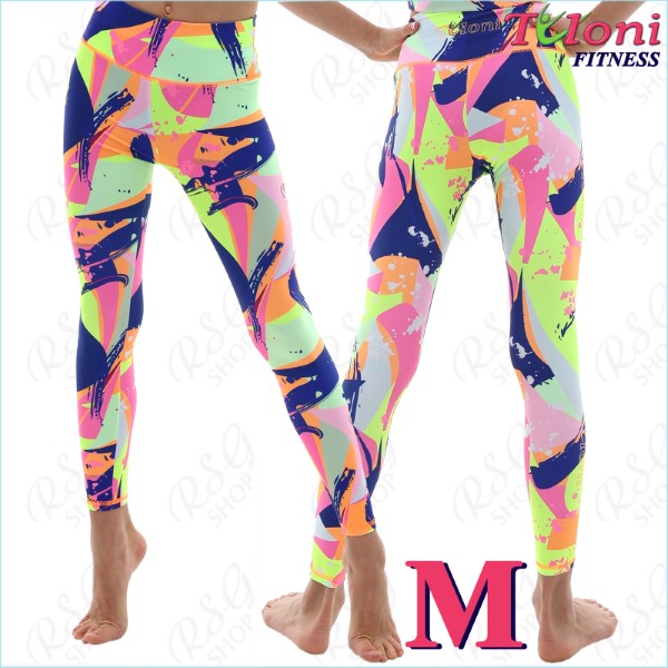 Leggings Tuloni Fitness des. Versace Gr. M col. PPxFUxY LDF21P-11-M