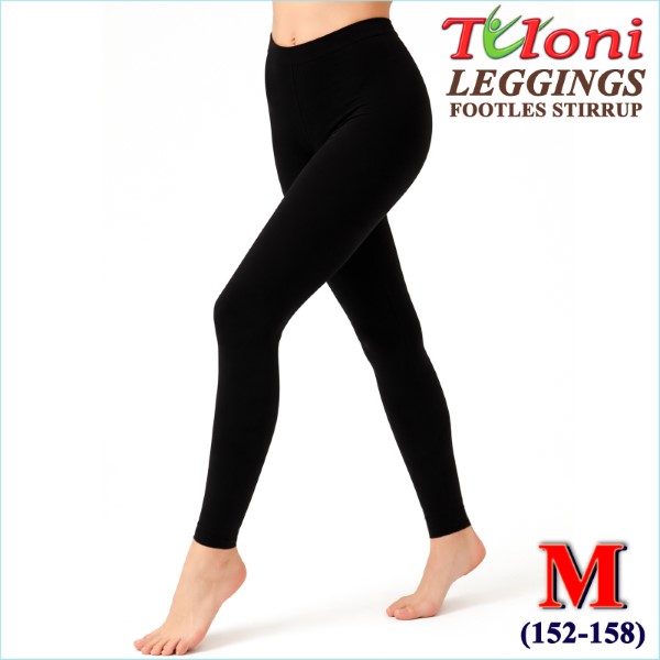 Leggings Tuloni mod. LD08 Gr. M (152-158) col. Black Art. LD08P-BM