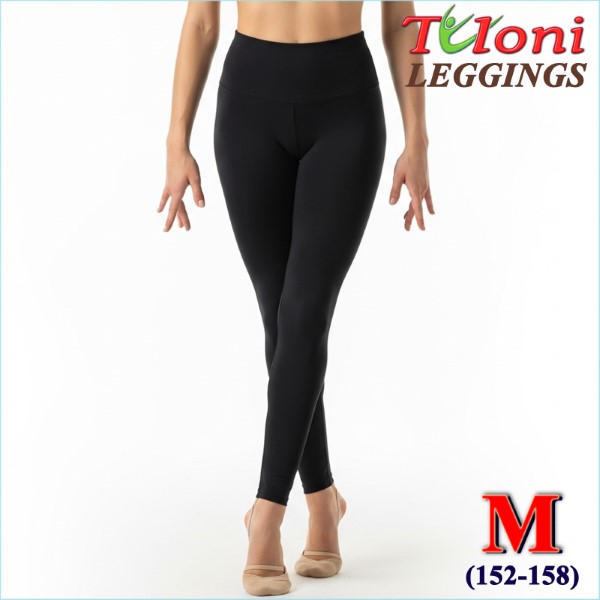 Леггинсы Tuloni Wide Waistband s. M (152-158) col. Black Art. LD05P-BM