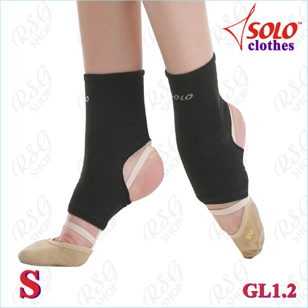 Fußgelenkewärmer Solo knited s. S (29-32cm) col. Black GL1.2-S