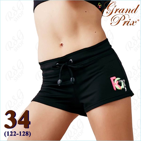 Kurzhose MAYA Gr. 34 (122-128) Black Cotton Art. GYV13xx-34