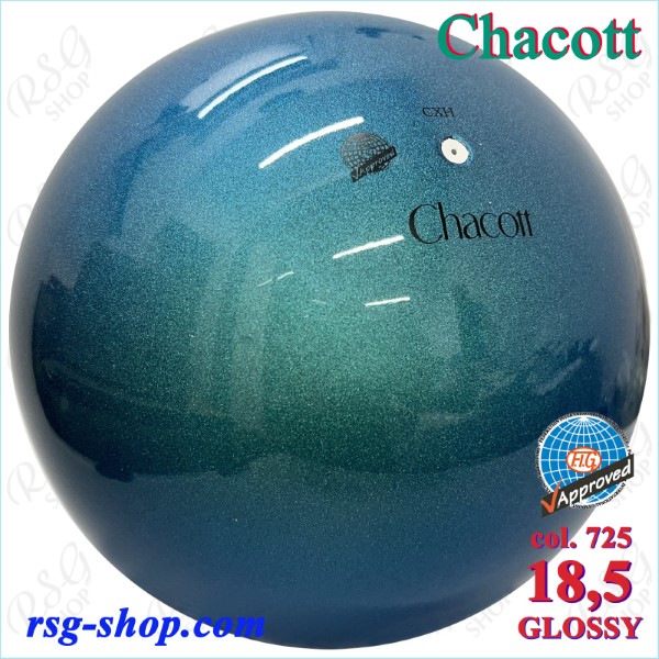 Мяч Chacott Glossy 18,5cm FIG col. 725 Blue Art. 01838725