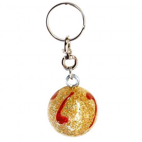 Anhänger Pastorelli Ball Oro-Rosso Glitter Art. 00586