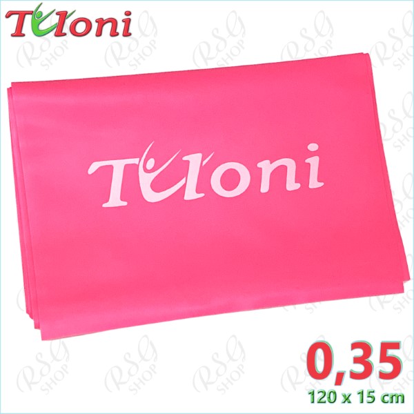 Gummi Band Tuloni Logo 120x15cm 0,35 mm col. different Art. T1417