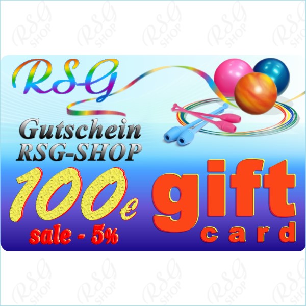 Gutschein 100 EUR-Gültigkeit 3 Jahre-Sale 5% Art SERT-100E95