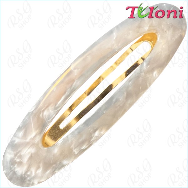 Big Hair Clip Tuloni 8cm col. 10 Milk Art. HBA202012-10