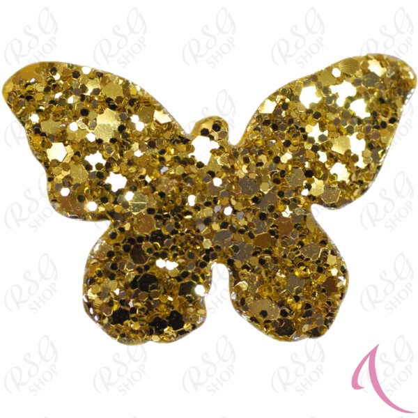 Glitter hair clip Pastorelli mod. Butterfly col. Gold Art. 00878
