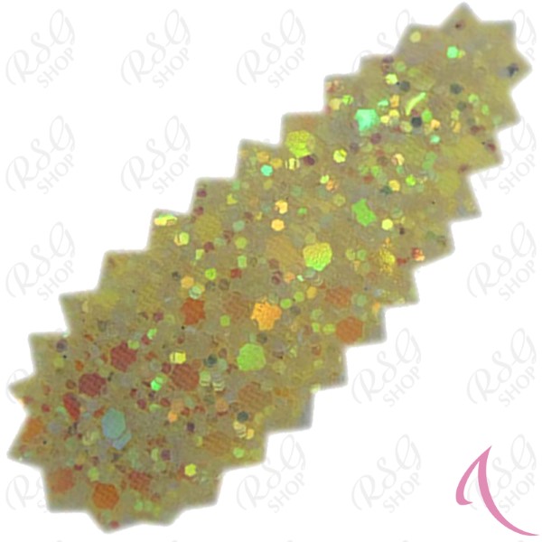 Glitter hair clip Pastorelli mod. Star col. Yellow Art. 00838