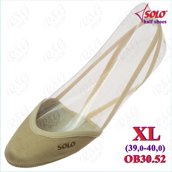 Half shoes Solo OB30 Suede s. XL (39-40) col. Skin OB30.52-XL