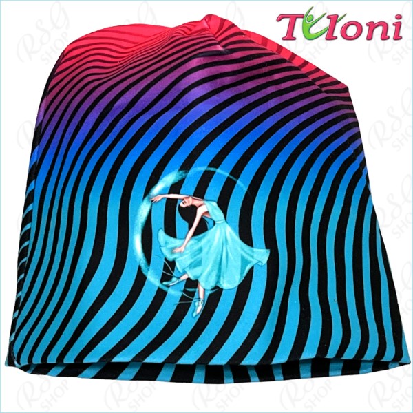 Спортивная шапка Tuloni mod. Wave col. PxB Art. MKR-HAT03