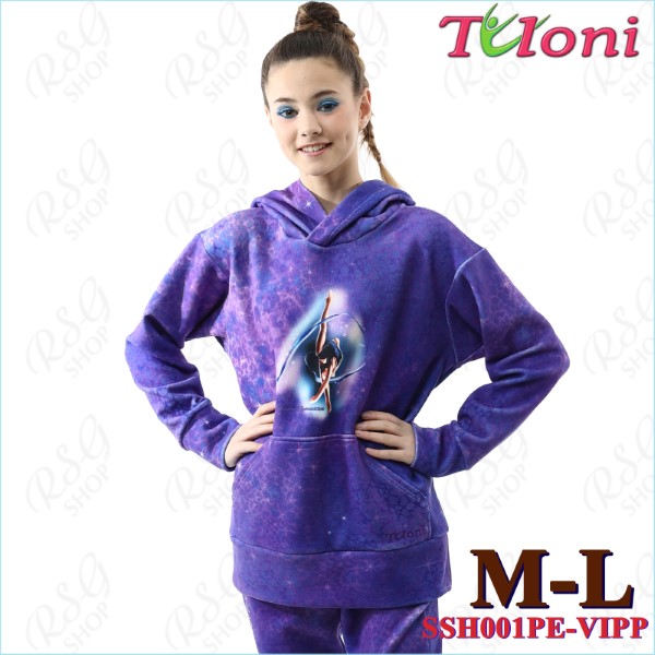 Kapuzenpullover Hoodie Tuloni col. Viola-Purple Gr. M-L SSH001PE-VIPPL