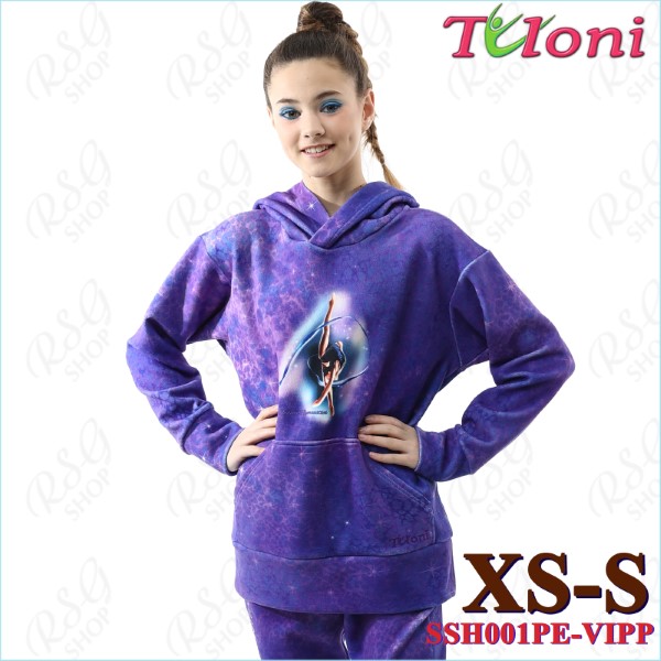 Kapuzenpullover Hoodie Tuloni col. Viola-Purple Gr. XS-S SSH001PE-VIPPS