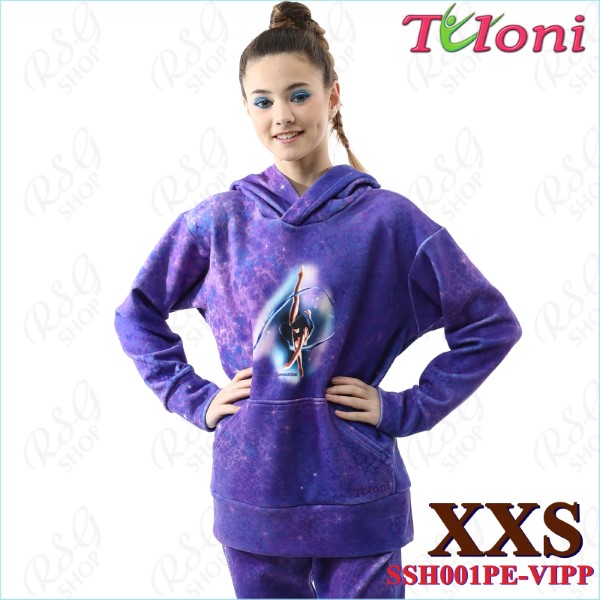 Kapuzenpullover Hoodie Tuloni col. Viola-Purple Gr. XXS-XS SSH001PE-VIPPXS