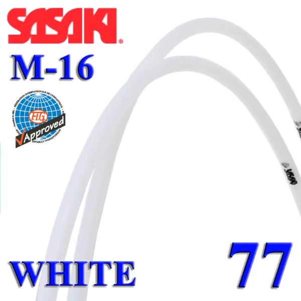 Hoop Sasaki M-16 W Light Hoop col.White 77cm FIG