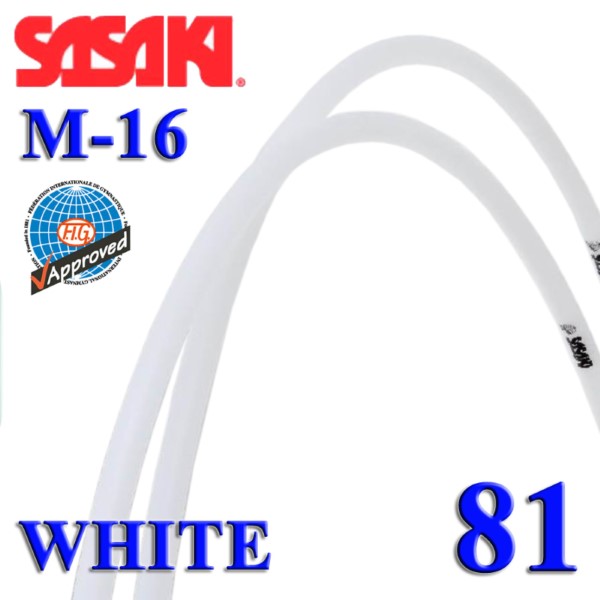 Hoop Sasaki M-16 W Light Hoop col.White 81cm FIG