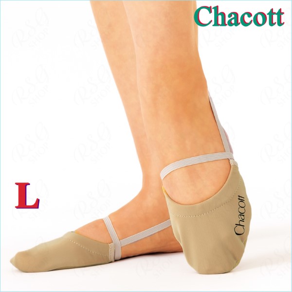 Stretch Half Shoes II Chacott #011 Beige s. L (38-39) 011-58011