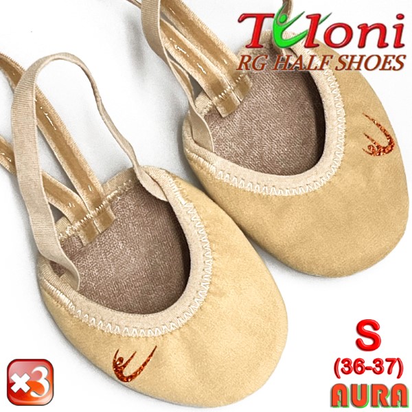 3 x Полутапочки Tuloni stretch mod. AURA s. S (36-37) Art. T1454S