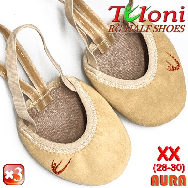 3 x Stretch Half Shoe Tuloni mod. AURA s. XX (28-30) Art. T1454XX